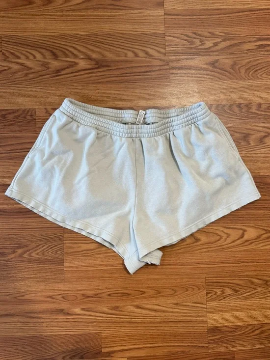 SKIMS Lounge Shorts Soft Elastic Waist Stone Size XL - Picture 1 of 3